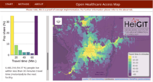 Open Healthcare Access Map