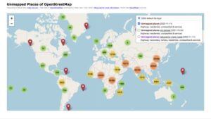 Unmapped Places of OpenStreetMap