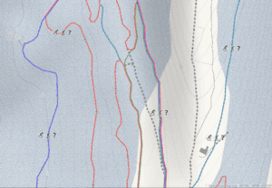 Nordic ski routes in OpenSnowMap