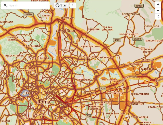 Die Global Noise Pollution Map von Lukas Martinelli ¹