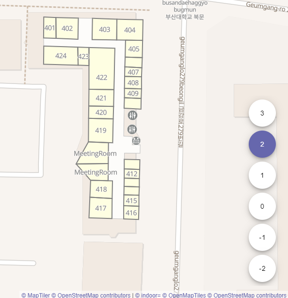 François de Metz의 실내 지도 ¹ | © François de Metz | map data © OpenStreetMap contributors |