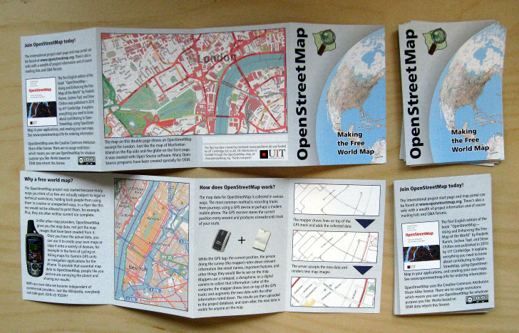 Howto … OSM Promotional Leaflets ¹ | © alexkemp, Andy Allan